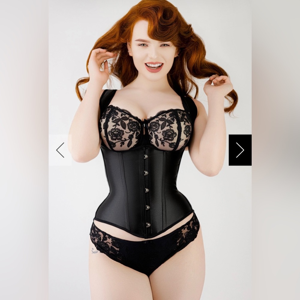Corset Story High Back Corset with straps